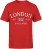 London T-shirt Men's London England United Kingdom Fashionable College UK Slogan