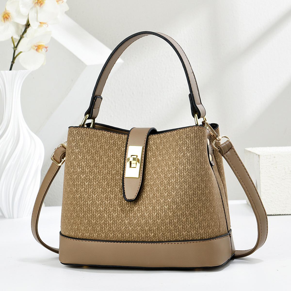 

Quality Women s Small Handbag - Multi-Compartment Tote Crossbody Bags Purse for Daily Work & Travel Shoulder Female Bucket Bag 22x10x17cm