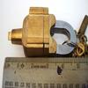 Key Master Padlock Brass Finish