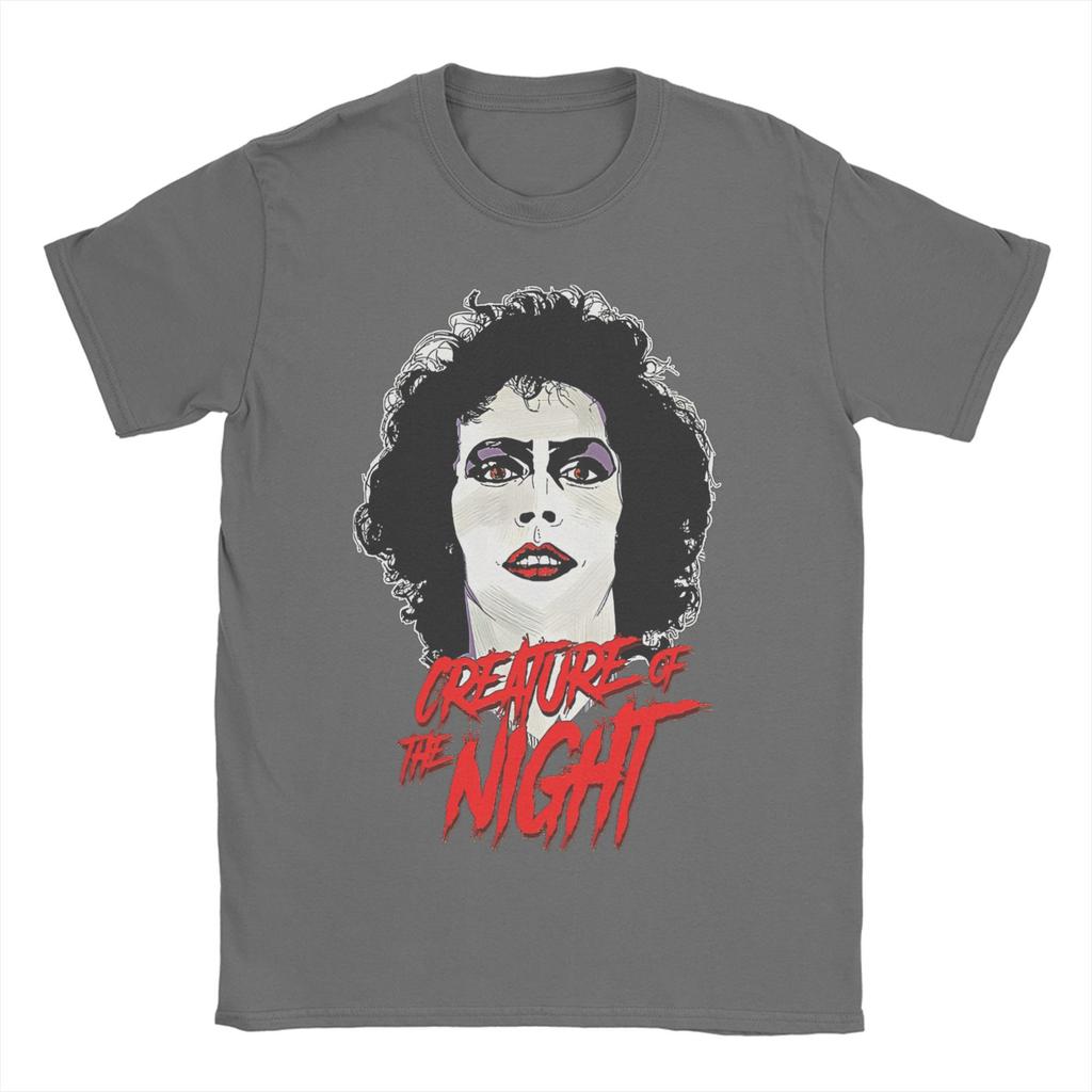 Men T-Shirt The Rocky Horror Show     Leisure Pure Cotton Tee Shirt Short Sleeve Funny T Shirt Round Collar Clothing 6XL