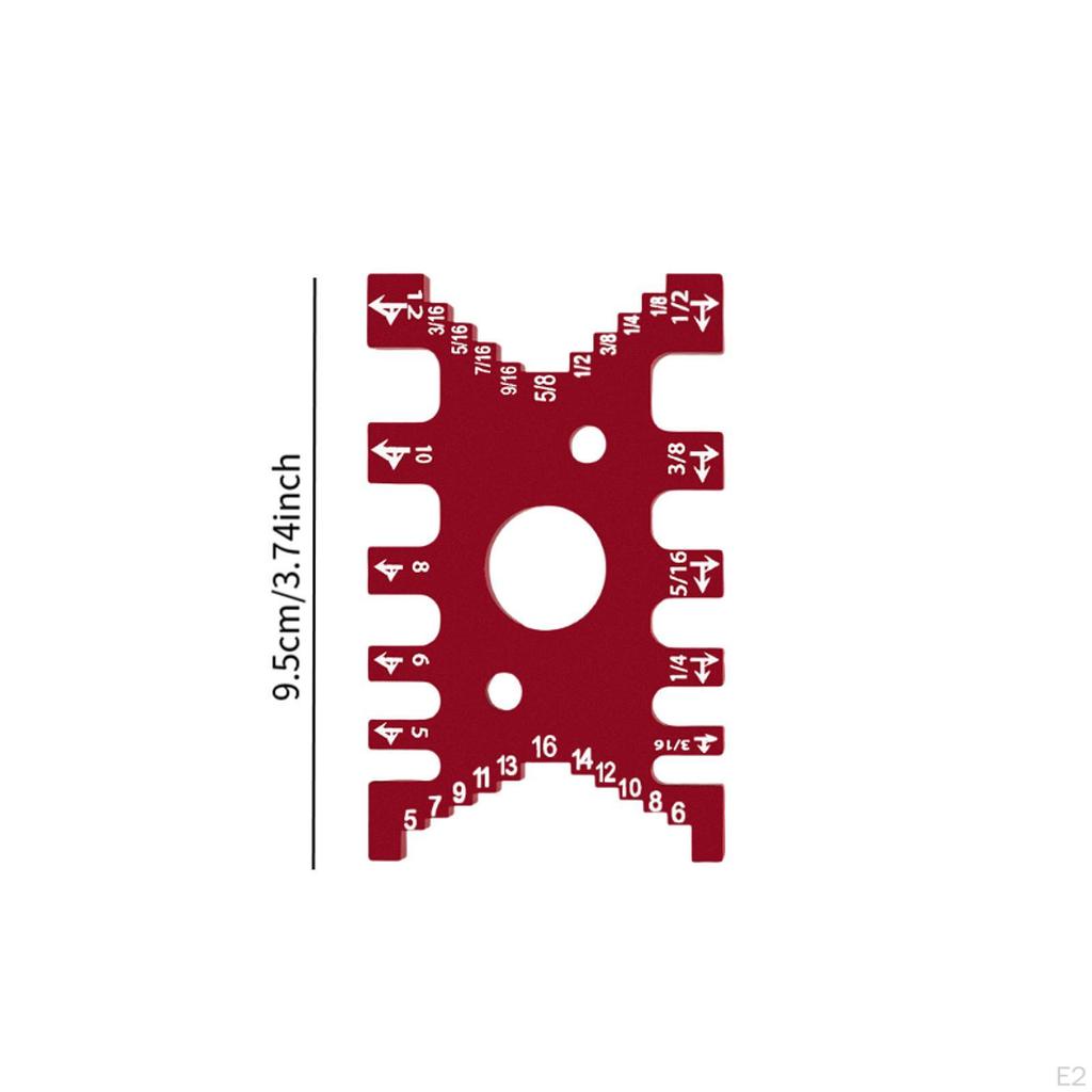 Dovetail Jig Tenon Caliper Aluminum Alloy High Precision for Measuring Height Versatile Carpentry