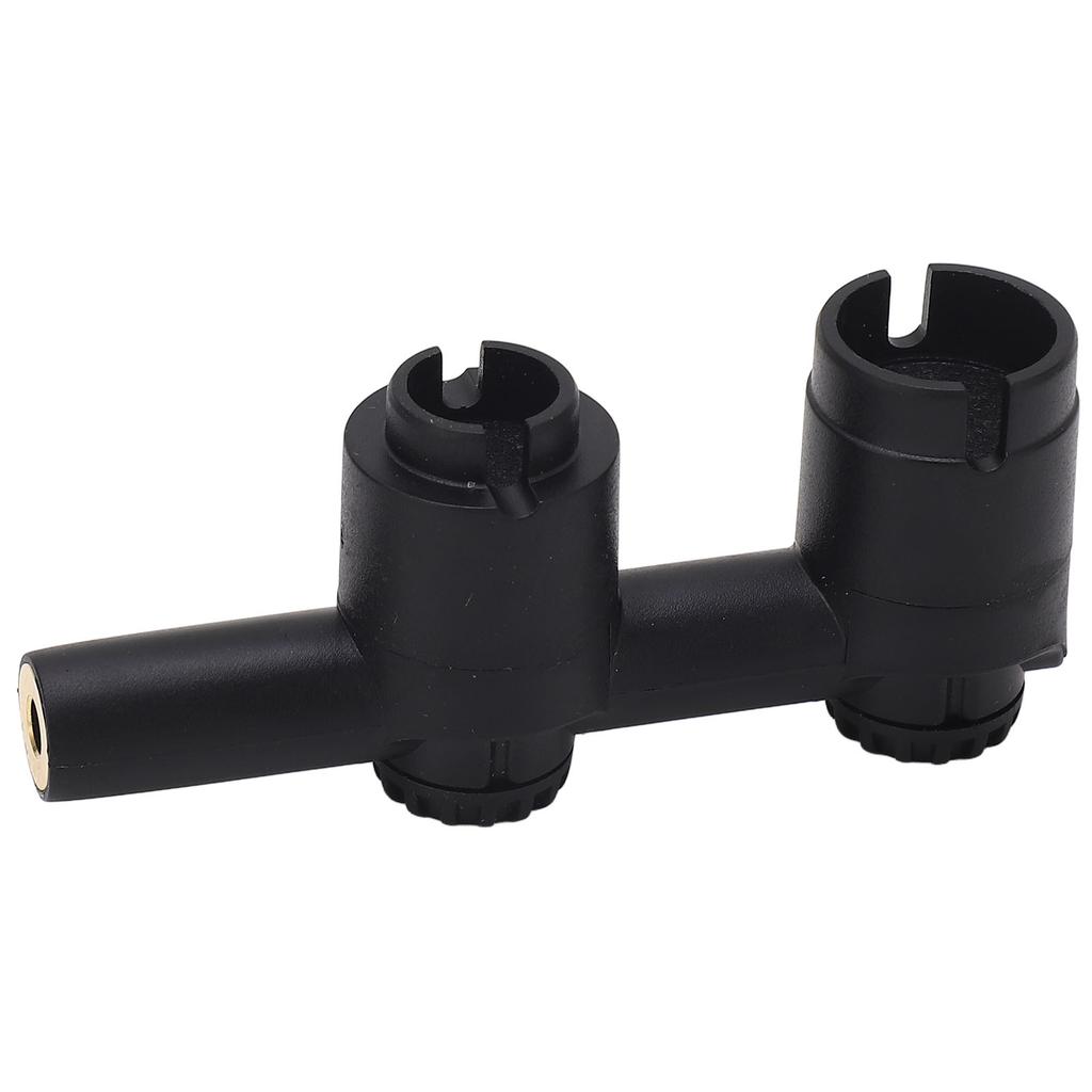 Kazoo Pickup Double Holes with Cable Professional Plug and Play Flute Microphone Instrument