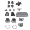 Full Replacement Buttons Set Repairing Game Controller Accessories for PS5 Handles