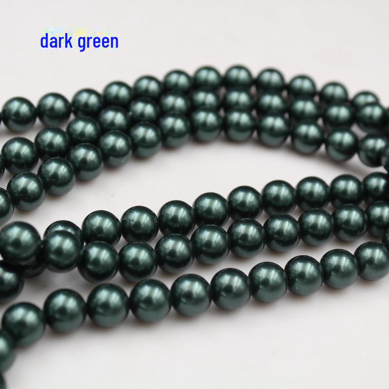 

Разноцветные ракушки и жемчужные бусины для изготовления украшений и аксессуаров своими руками 10mm (approx. 39 beads)