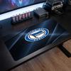 Tappetino per Mouse a Tema Hertha BSC FC, Tappetino XXL per Scrivania da Gioco con Logo Calcistico, Tappetino Antiscivolo per Mouse del Computer