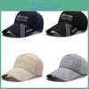 Letter Printing Glacier Baseball Cap Uv Protection Outdoor Breathable Gift Hat