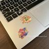 Golden Wealth God Mobile Sticker: Fu, Lu, Shou, Xi, Cai New Year Gift