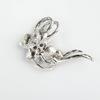 Fashion Rhinestone Crystal Four Leaf Clover Brooches For Women Clothing Coat Jewelry Accessries Gifts