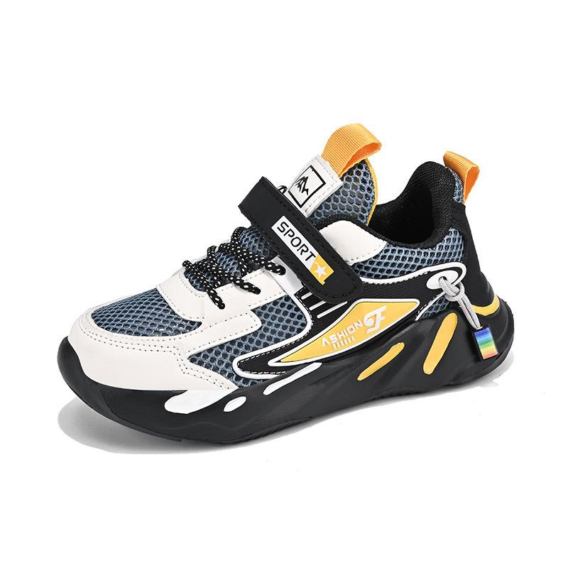 Kinder Sneaker Jungen Mesh Atmungsaktiv Laufschuhe Kinder Flache Freizeitschuhe Große Größe