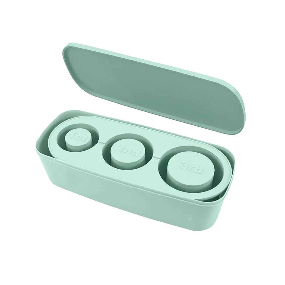 

Car Cup Ice Cube Tray for Suitable for 30-40oz Tumbler Ice Mold with Lid and Container for Chilling Cocktails Drinks Coffee зелёный