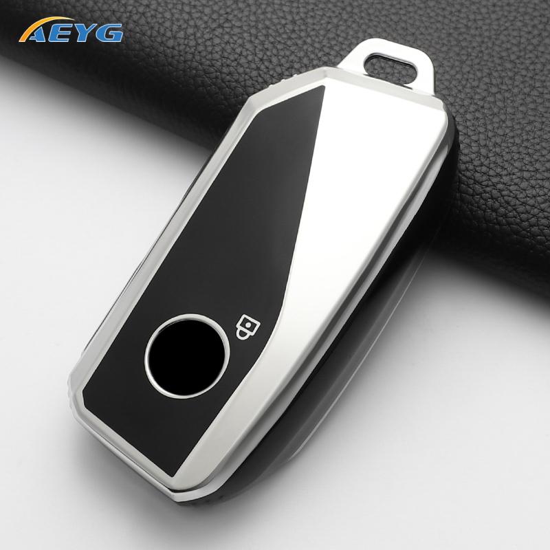 TPU Autoschlüsselhülle Abdeckung Schale Für BMW i7 X7 G07 LCI iX I20 X1 U11 7er G70 G09 XM U06 G81 M3 Schutz Keyless Zubehör