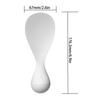 Tumbler Non-stick Rice Rice Spoon High Temperature Resistant ABS Household Vertical Non-injury Pot Rice Spoon Easy to Clean