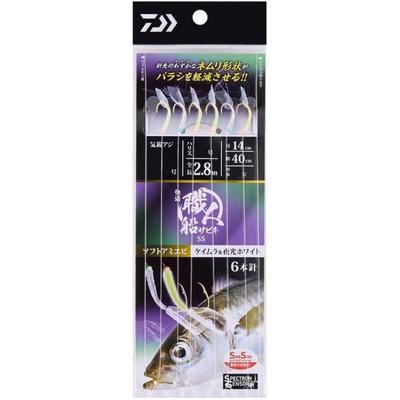 Daiwa Daiwa  Comfortable Craftsman Ship Sabiki Ss Sa5 Harris 20 Sa 6 Harris 14 Keimura   Night Light White Various 11 4 Sa6 Harris 14