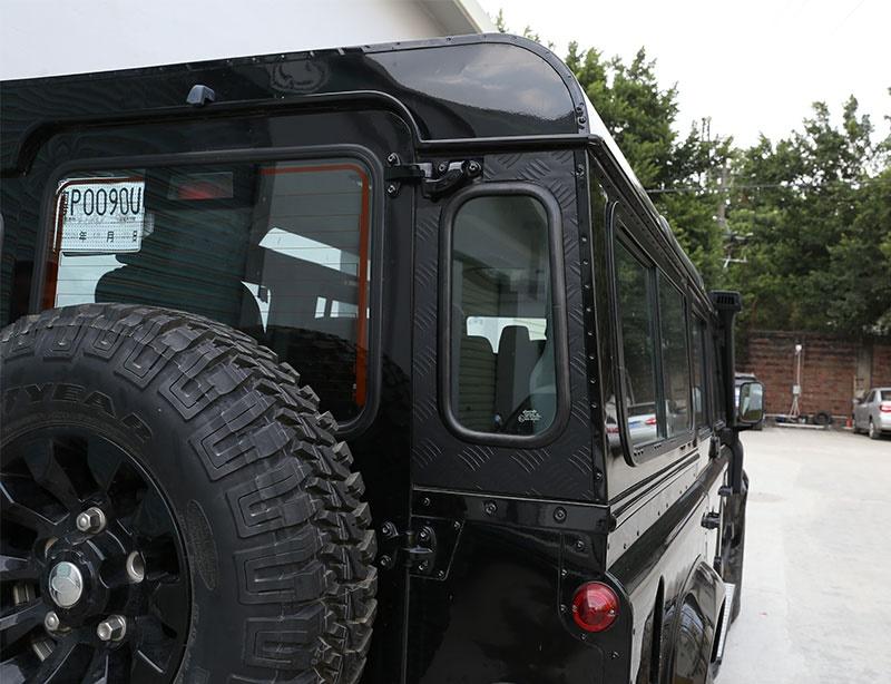 For Land Rover Defender 90 110 130 2004-18 Alloy Car Front Bumper Tailgate Roof Window Inner Door Fuel Tank Cap Hood Accessories