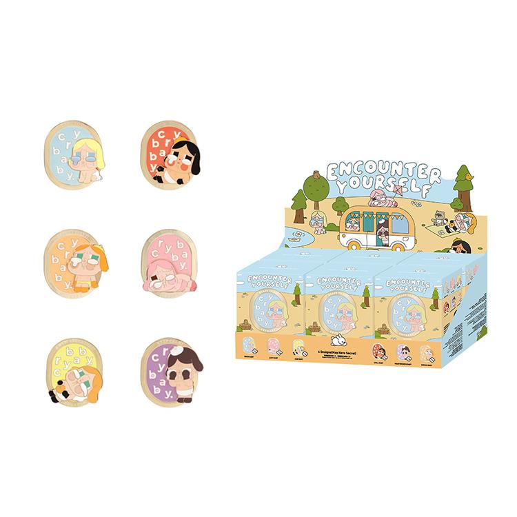 New POP MART CRYBABY Mystery Boxes Single Mystery Box/Full Box 6 Pcs PPMT-2310-0030