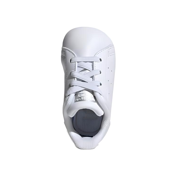 adidas Stan Smith Crib White Iridescent Baby Sneakers Cloud-White Silver-Metallic CG6543
