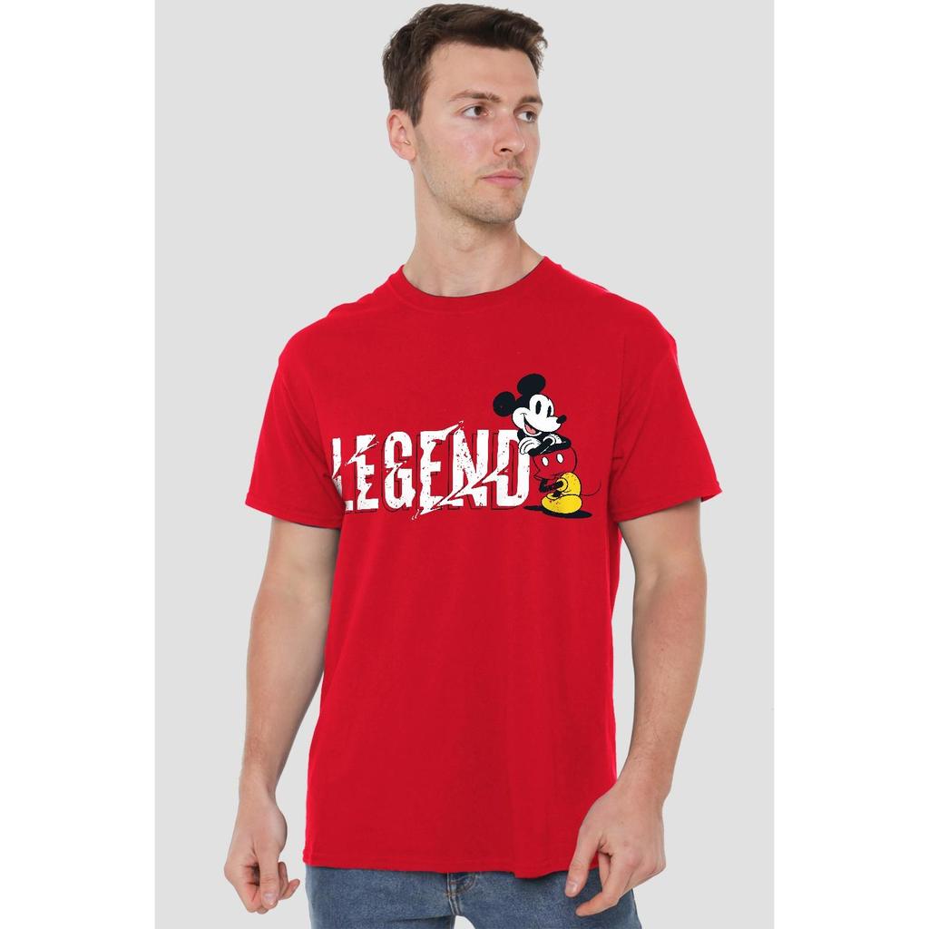 Disney Mens Legend Mickey Mouse Fathers Day T-Shirt