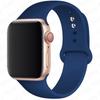 Silicone Band For Apple Watch Strap 44mm 45mm 40mm 41mm 42mm 45 Mm Sport Bracelet Iwatch Series 8 7 6 5 4 3 SE 9 Ultra 2 49mm