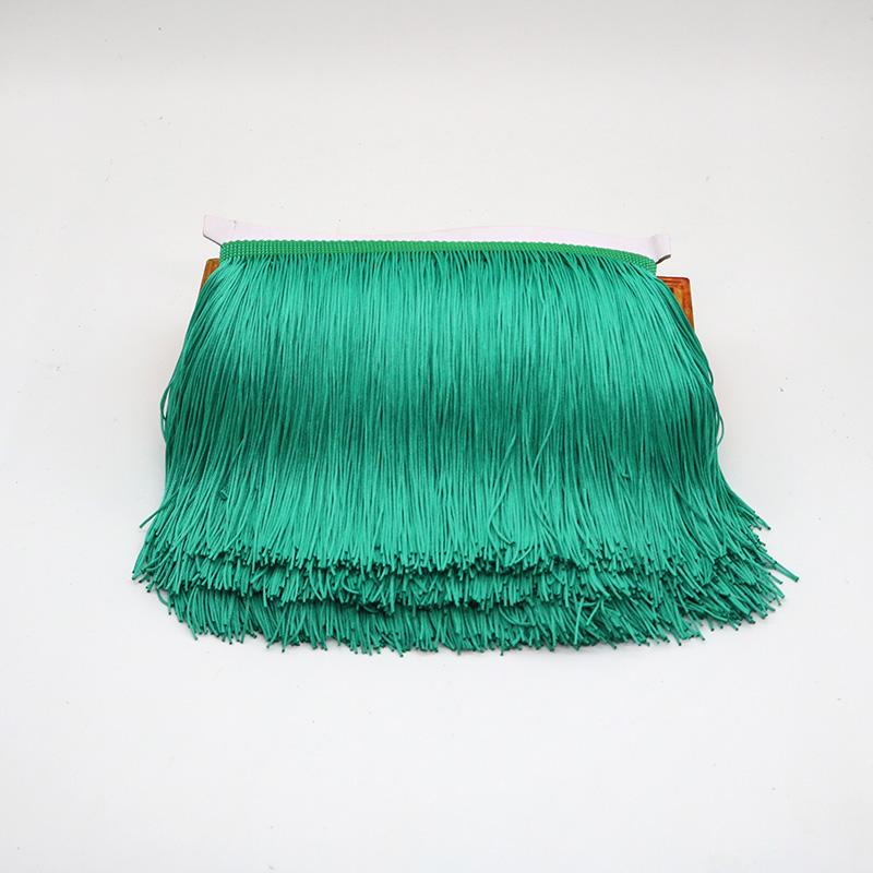 

10 ярдов 15 см длиной кисточная бахрома отделка кружевная лента кисточки для штор платьев бахрома для шитья отделки аксессуары рукоделие 5 yards озеро зеленый