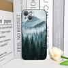 Vintage Green Forest Landscape Pattern Phone Case for iPhone 17 16 12 11 14 13 15 Pro Max Mini X XS MAX XR 7 8 14Plus Soft Cover