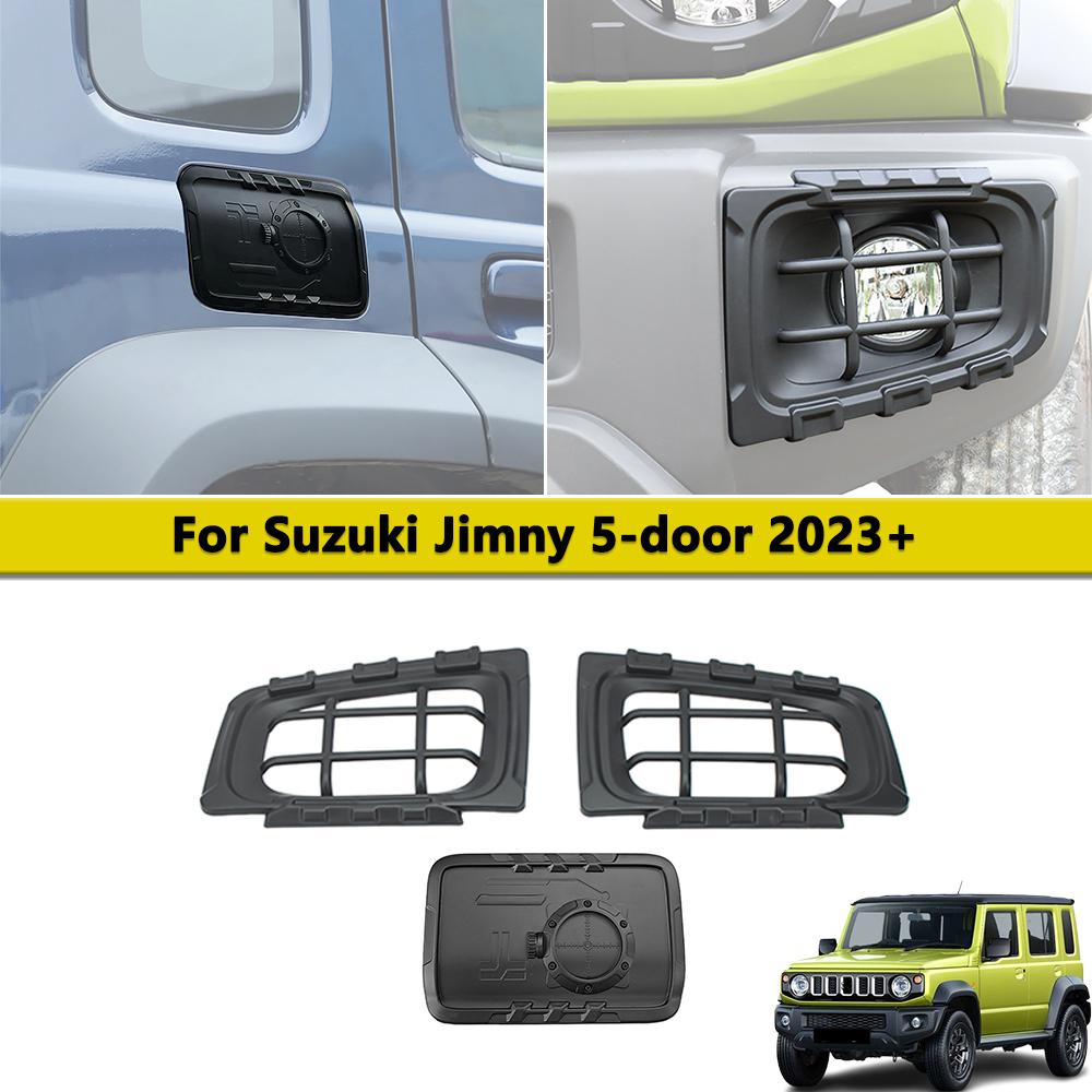 Fuel Tank Cap Trim Front Fog Light Hood for Suzuki Jimny 5-door 2026 2026 Light Cover Car Styling Exterior Accessories ABS