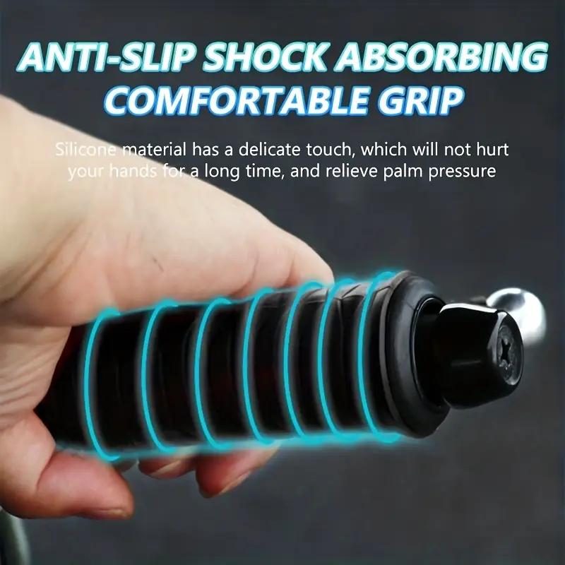 Motocyklový kryt rukojeti řídítek samosmršťovací kryt brzdové páčky řídítek univerzální protiskluzový silikonový moto úprava jezdecké vybavení ochranné kryty