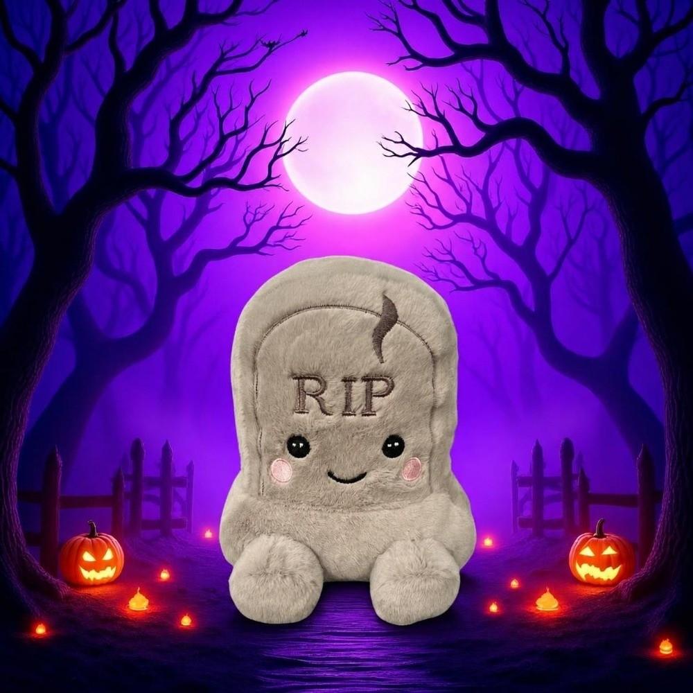 18cm Grave Stuffed Doll Soft Stuffed Doll Pillow Scary Halloween Plush Toy Gift Giving