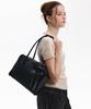 Bowtique Monica Italian Leather Shoulder Bag_Black
