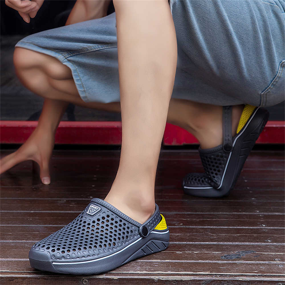 Fashion 42-43 EVA Comfortable Slipper Men Golf Shoes High Sole Sandals Sneakers Sports Famous Brands Funky Outside Snearkers