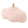 Mannequin Head Shoulder Model Realistic Washable Reusable Stable Structure Head Stand Bust Shoulder