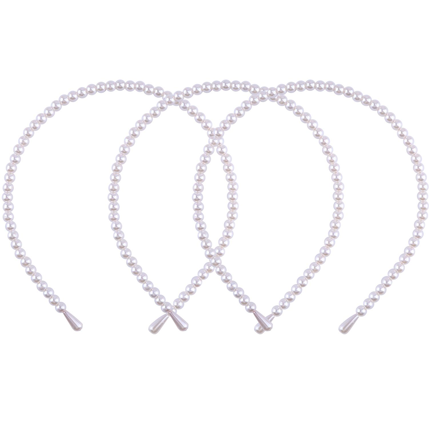 

Набор из 5 шт. Модные женские головные уборы Тканевые резинки для волос Повязка на голову Девичья повязка на голову Обруч для волос Женские аксессуары для волос Головной убор