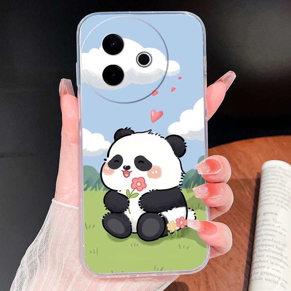 Case For Vivo Y39 Y38 5G Ocean Fish Transparent Phone Back Cover For VivoY 39 Y 38 Soft Slim TPU Silicone Lightweight Protectors