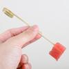100Pcs/Bag Party Disposable Tableware Cocktail Knotted Bamboo Pick Fruit Skewers