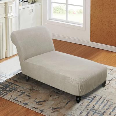 Lounge Sofa Überwurf Weicher Polyesterstoff Überwürfe 1-teilig Formpassend Stretch Möbelüberwurf