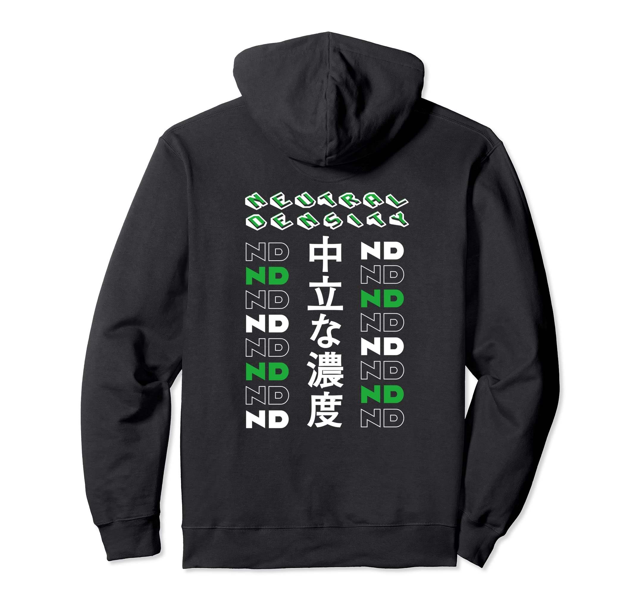 

Kenko Photo Kanji Collection ND Neutral Density [Black Body] [Back Design] Hoodie