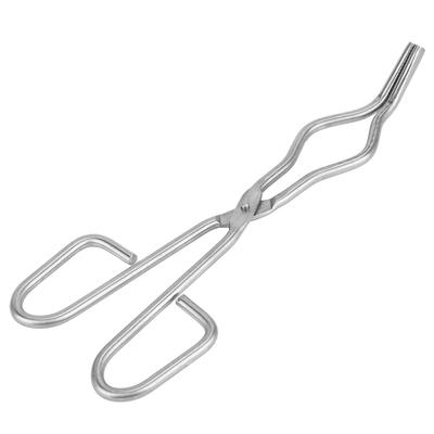 Stainless Steel Crucible Forceps Clamp Beaker Holder Pliers with Aircraft Class Rivet