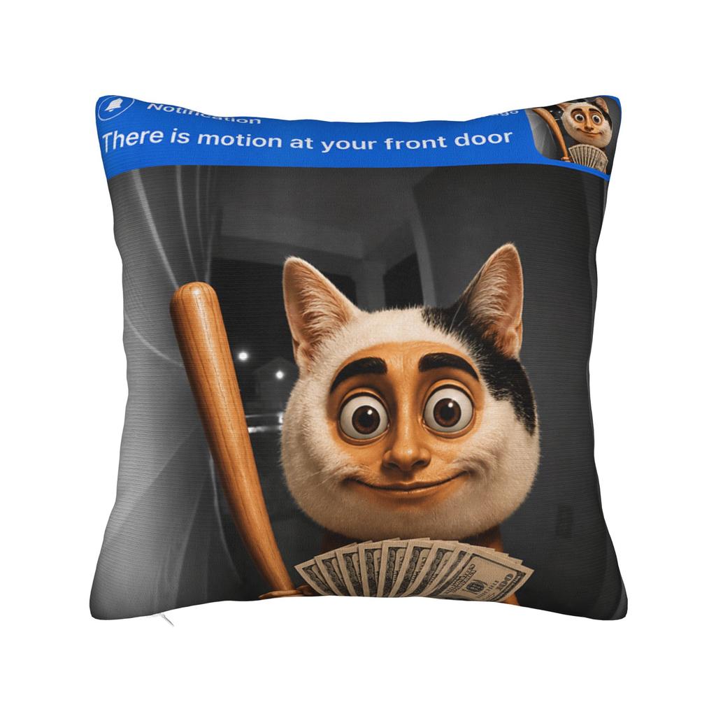 Angel John Pork Funny is Calling Phone Pillow Case Comfy Pillow Cover For Sofa Bedroom Home Decor Vintage Pillowcases