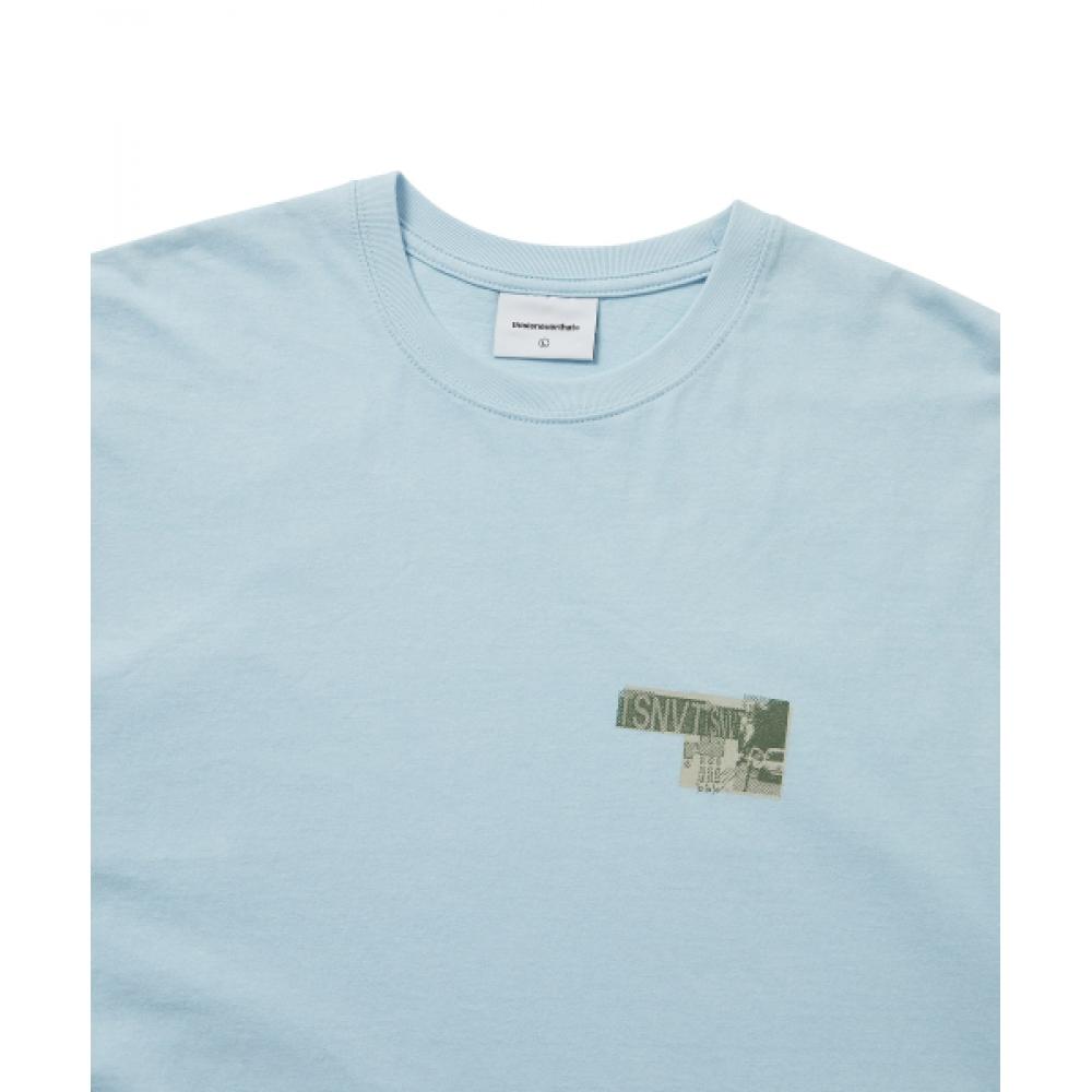 Thisisneverthat Tsnvt Collage Tee Soft Blue