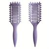 3 In 1 Curl Define Styling Brush Hollow Out Detangling Hair Brush Tangled Hair Comb Shaping Defining Curls Barber Styling Tools