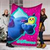 Personalized Custom Name Blanket - Trolls Print Design,Blanket for Sofa,Bed,Travel,Camping - Soft and Warm, Great Gift