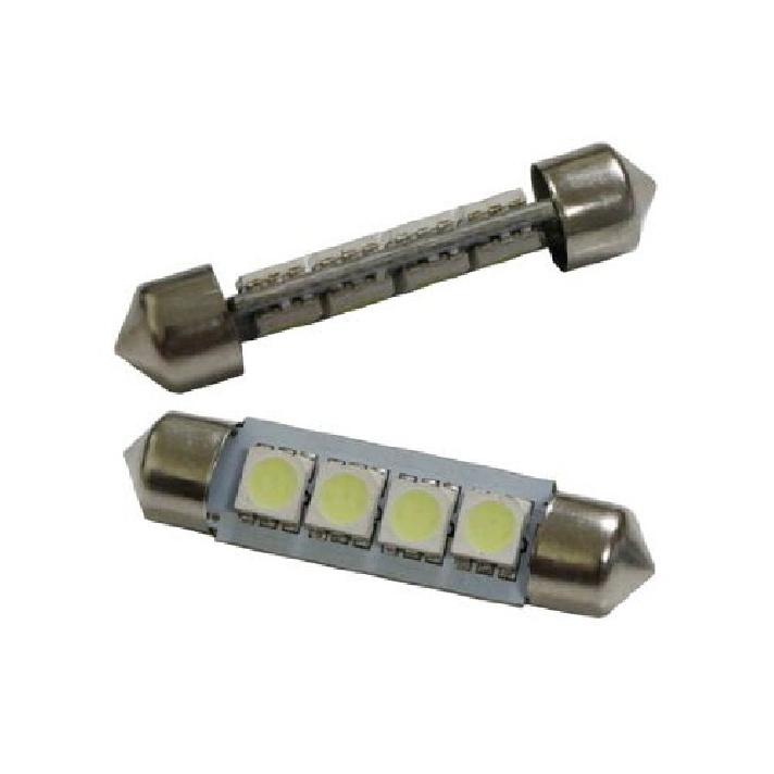 Double Side 8-SMD 1.72" 578 211-2 LED Bulbs For Car Interior Map Dome Lights