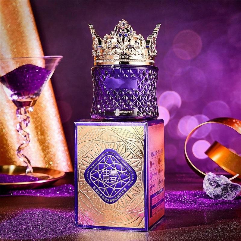 

Кордицепс Ганодерма Роскошный крем для лица против морщин Мягкое омоложение кожи Уменьшение мелких морщин 1PCS