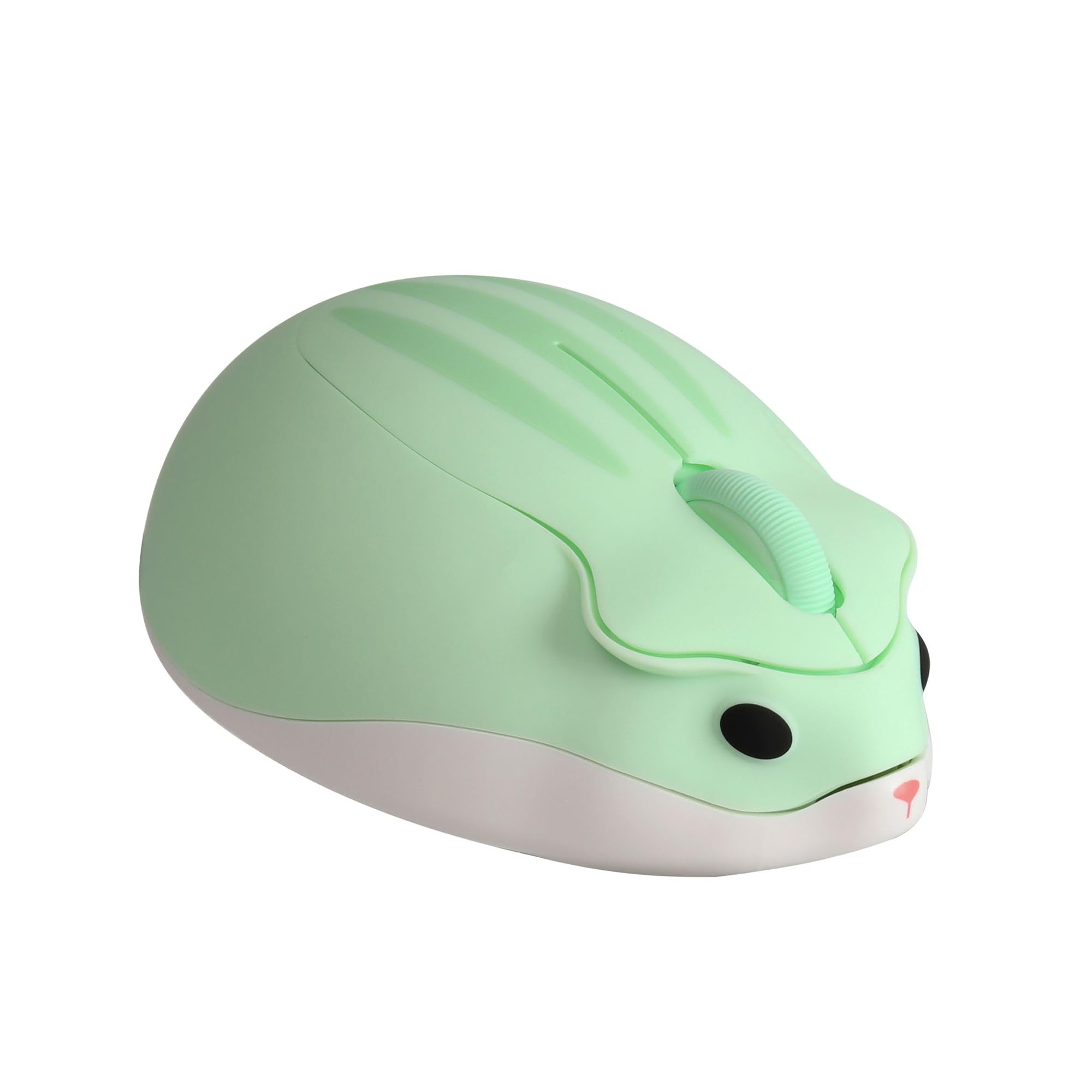 

RUUNNER Cute Hamster-Shaped 2.4GHz Wireless Mouse, Small, Lightweight, Portable, with USB Receiver, Suitable for Kids, Women, and People with Small