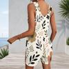 Plus Size Sleeveless Tank Romper With Patch Pockets