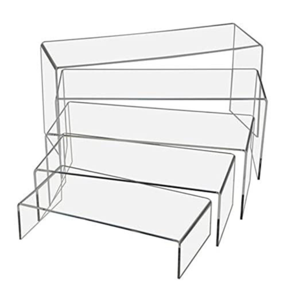 Transparent Acrylic Acrylic Display Stand Jewelry Earring Holder Home Organization
