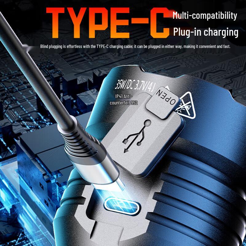 SupFire RX02 High-Power Tactical Flashlight