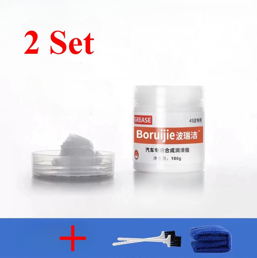 100g Vaselină pentru șine trapa auto pentru a elimina zgomotul anormal al ușilor, agent de curățare anti-rugină, ulei pentru rulmenți angrenaj pentru întreținerea ferestrelor și ușilor