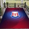 Soft Floor Carpet Stoke City Football Pattern Area Rug Decorative Mat For Home Room Decoration