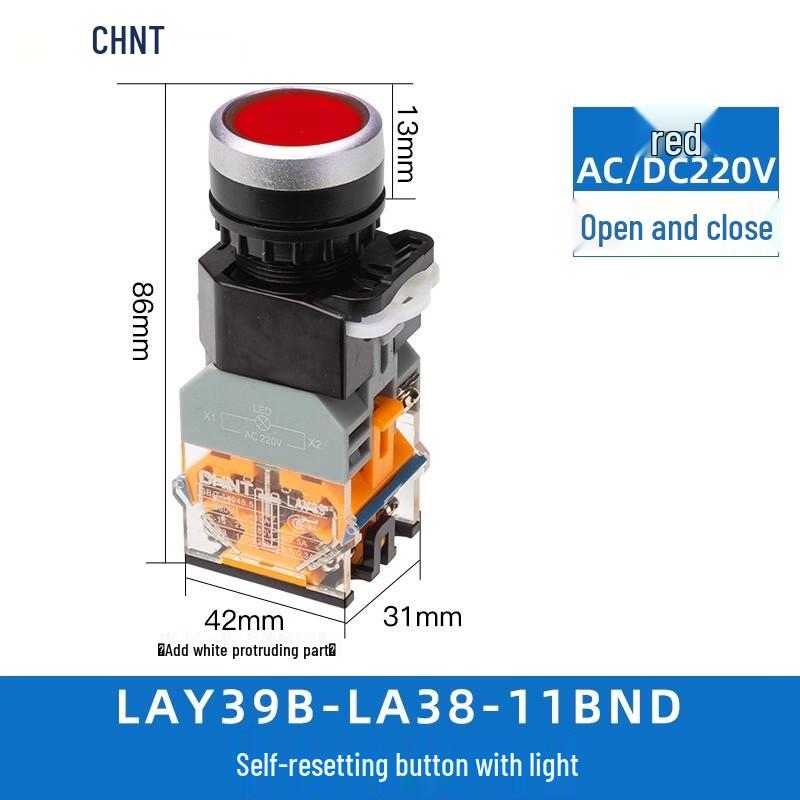 CHNT LAY39B(LA38) Push Button Switch