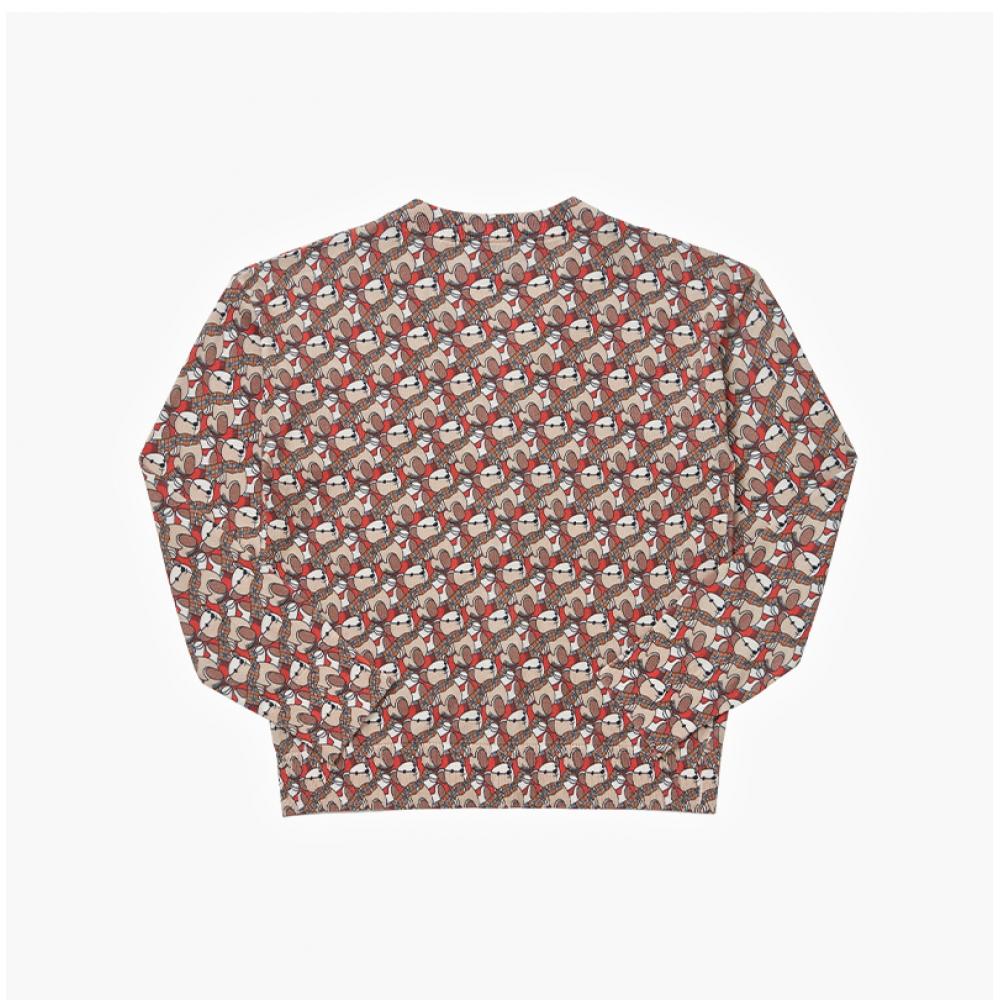 Burberry 8069272 B6101 Thomas Bear Print Kids Cardigan